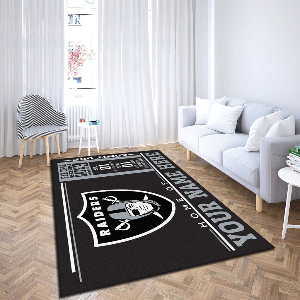 Las Vegas Raiders teppich, teppiche - Las Vegas outdoor teppich, teppich wohnzimmer , Küchenteppich, kinderzimmer, modern