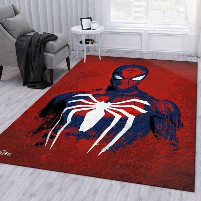 Spider Man Marvel Superhero 1 Teppich, Teppiche - Outdoor Teppich, Teppich Wohnzimmer, Küchenteppich, Kinderzimmer, Modern