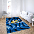 Kalabrien Flagge Regionen Italiens Teppich, Teppiche - Verwaltungsbezirke Outdoor-Teppich, Wohnzimmerteppich, Küchenteppich, Kinderzimmer, Modern