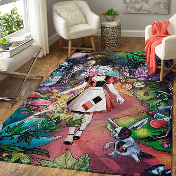 Harley Quinn 2 teppich, teppiche - outdoor teppich, teppich wohnzimmer, Küchenteppich, kinderzimmer, modern