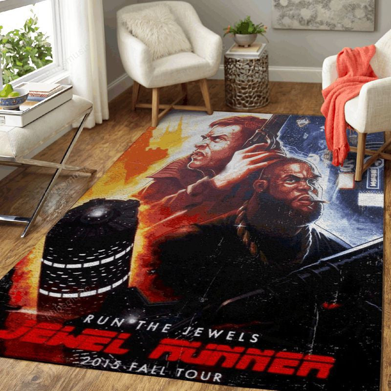 Run The Jewels World Tour Music Art Teppich, Teppiche - Outdoor Teppich, Teppich Wohnzimmer, Küchenteppich, Kinderzimmer, Modern