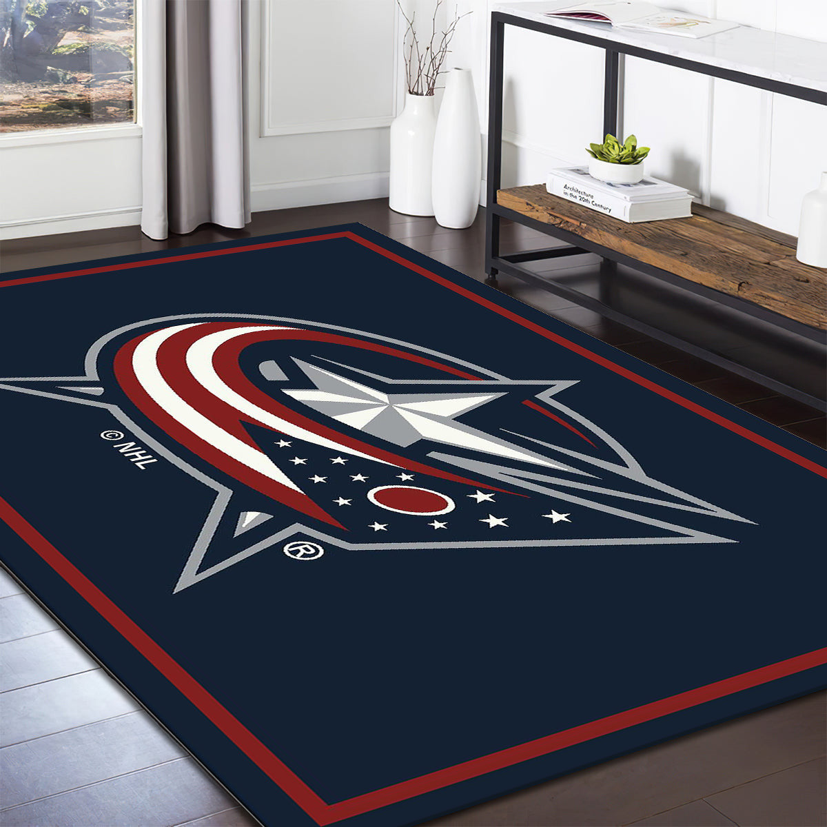 Columbus Blue Jackets Imperial Spirit teppich, teppiche - outdoor teppich, teppich wohnzimmer , Küchenteppich, kinderzimmer, modern