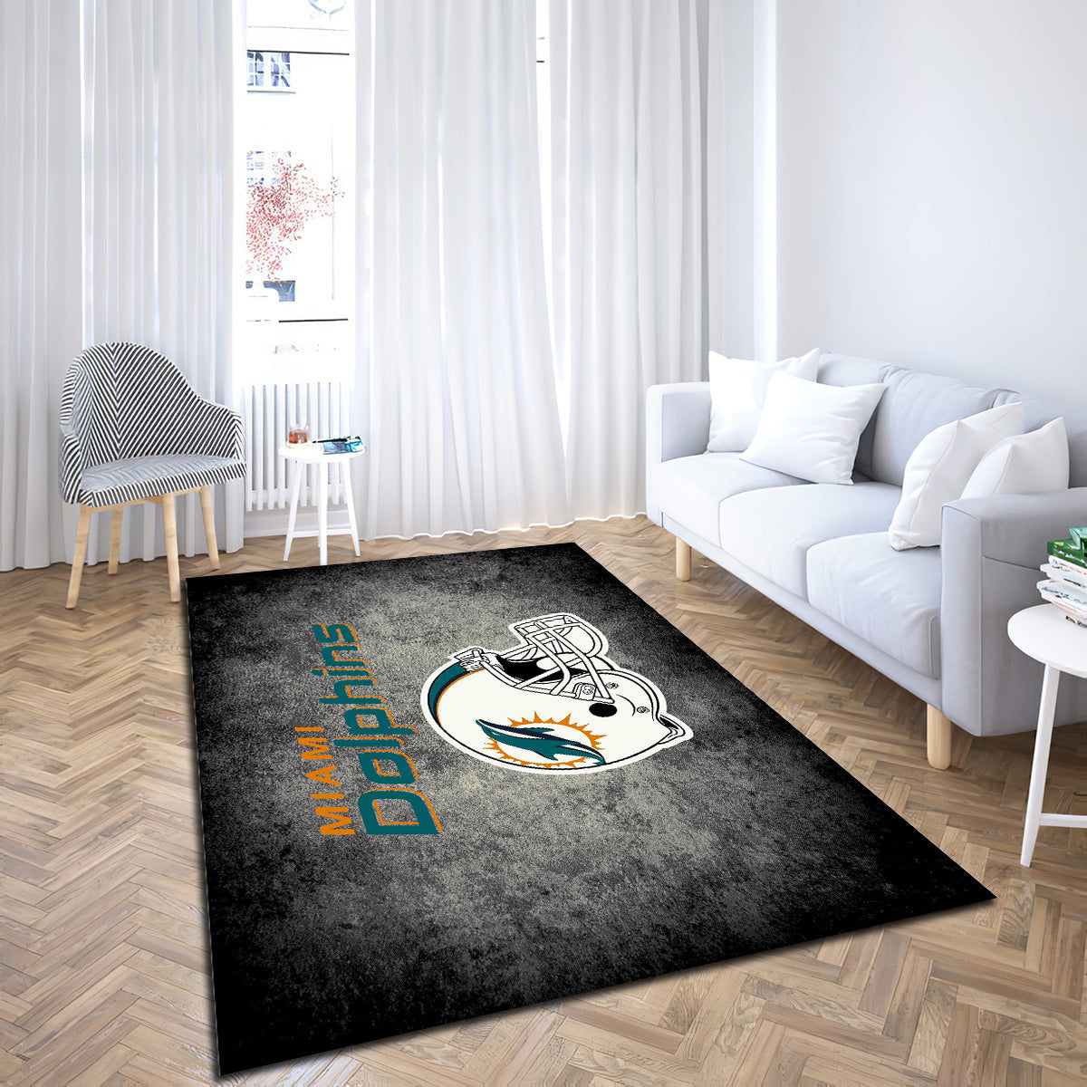 Miami Dolphins Imperial Distressed teppich, teppiche - verzweifelt outdoor teppich, teppich wohnzimmer , Küchenteppich, kinderzimmer, modern