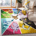 Eevee Pokemon Area 2 teppich, teppiche - Evoli-Pokémon-Bereich 2 outdoor teppich, teppich wohnzimmer, Küchenteppich, kinderzimmer, modern