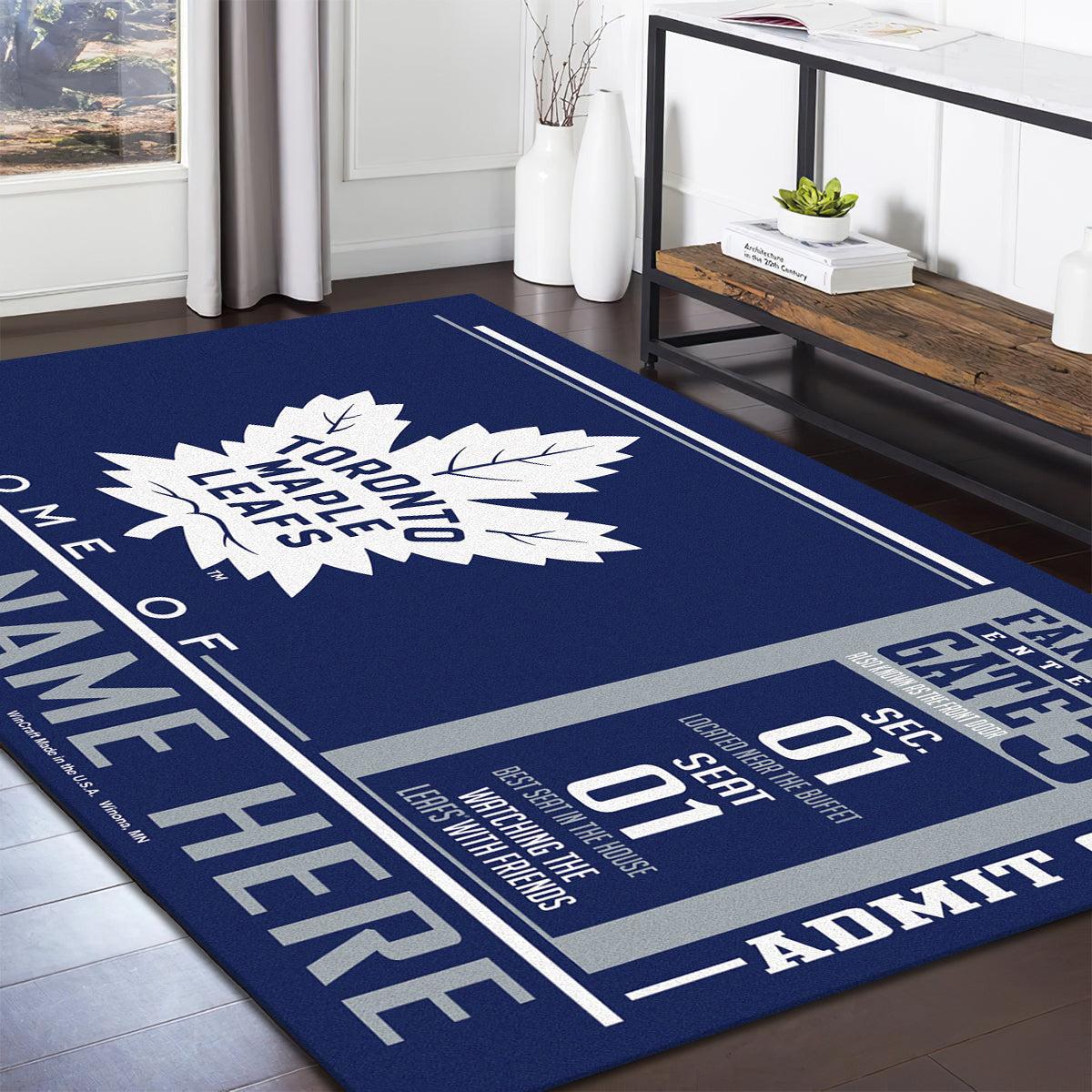 Toronto Maple Leafs teppich, teppiche - outdoor teppich, teppich wohnzimmer , Küchenteppich, kinderzimmer, modern