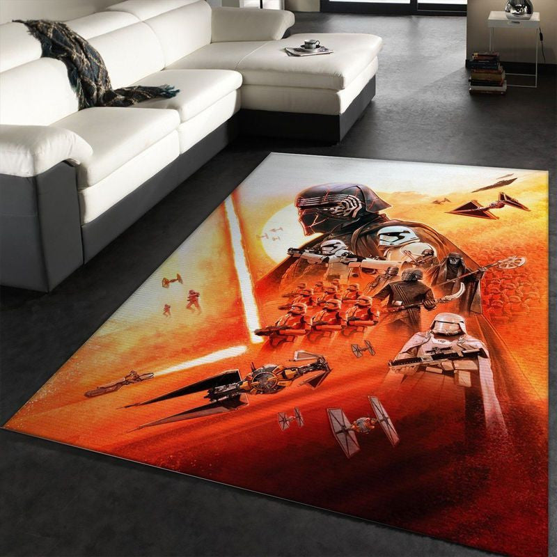Star Wars Stormtrooper Darth Vader First Order Teppich, Teppiche - Outdoor Teppich, Teppich Wohnzimmer, Küchenteppich, Kinderzimmer, Modern