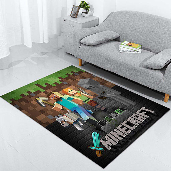 minecraft 036 teppich, teppiche - outdoor teppich, teppich wohnzimmer, Küchenteppich, kinderzimmer, modern