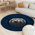 Fc Arminia Bielefeld Teppich Rund, Teppiche - Blaues Metall Outdoor Teppich Rund, Bundesliga 2 Teppich Wohnzimmer, Carpet, Rug