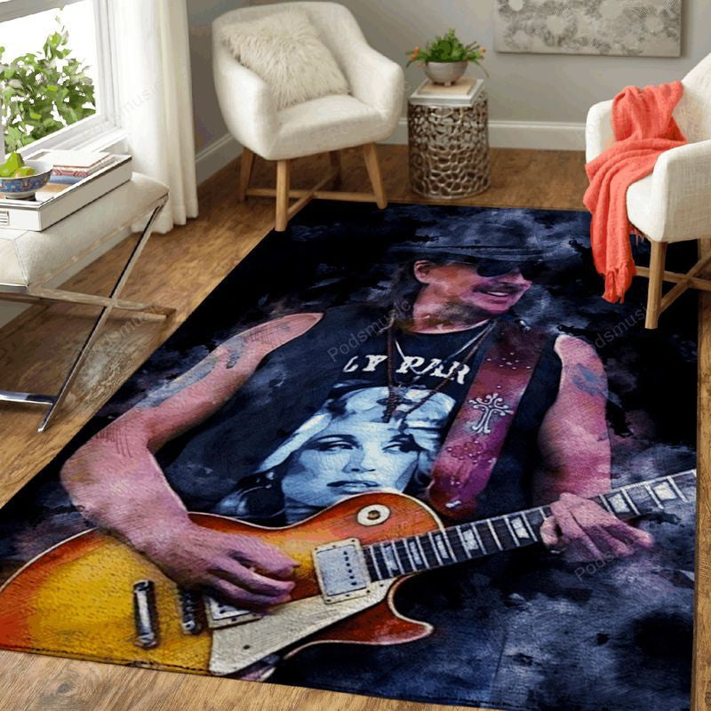 Richie Sambora Music Art1002 Teppich, Teppiche - Outdoor Teppich, Teppich Wohnzimmer, Küchenteppich, Kinderzimmer, Modern