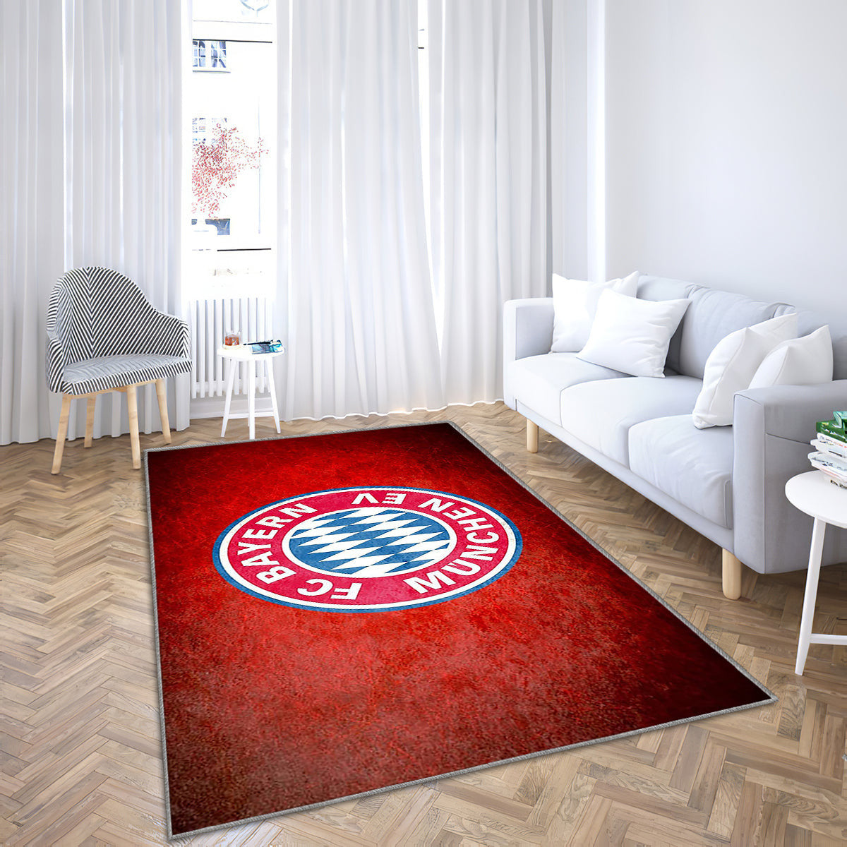 FC Bayern München Teppich, Teppiche - Deutschland Outdoor-Teppich, Wohnzimmerteppich, Küchenteppich, Kinderzimmer, Modern