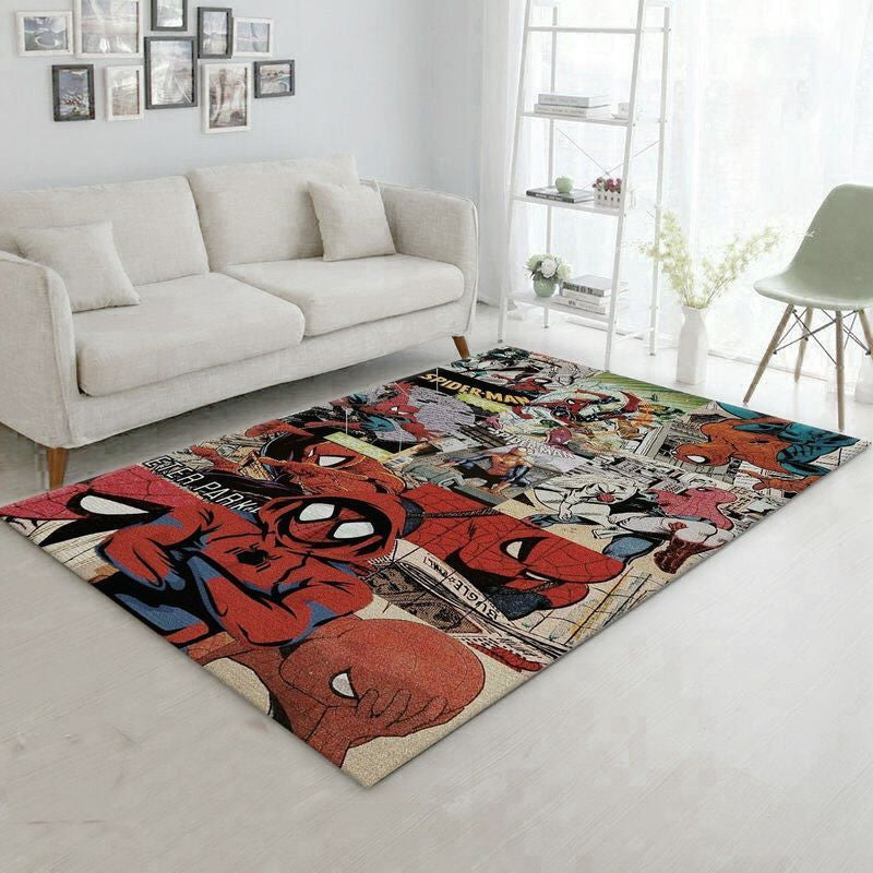 Spider Man Marvel Movies 11 Teppich, Teppiche - Outdoor Teppich, Teppich Wohnzimmer, Küchenteppich, Kinderzimmer, Modern