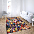 Nintendo All Character teppich, teppiche - nintendo alle charakter outdoor teppich, teppich wohnzimmer , Küchenteppich, kinderzimmer, modern
