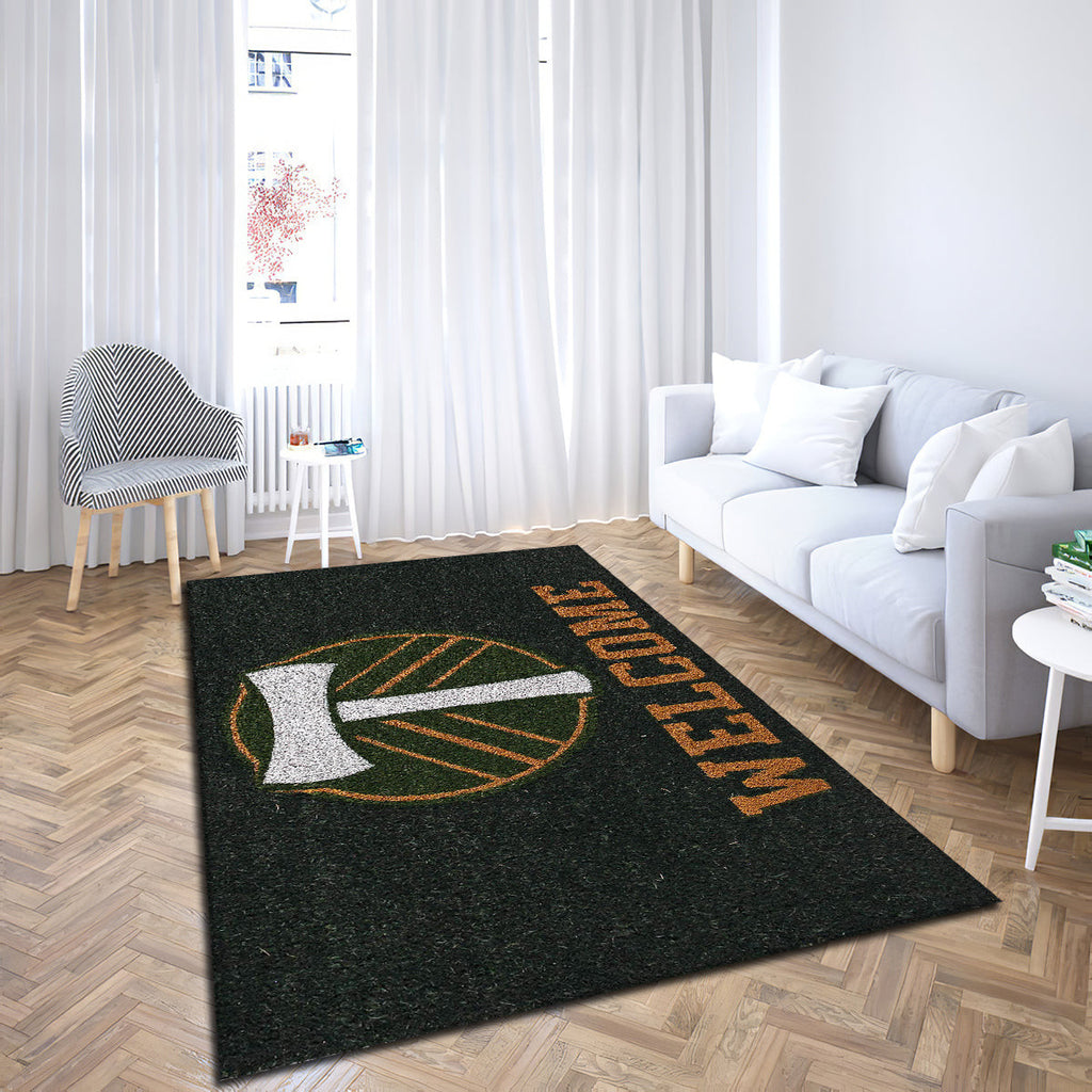 Portland Timbers Welcome teppich, teppiche - Portlandholz willkommen outdoor teppich, teppich wohnzimmer , Küchenteppich, kinderzimmer, modern