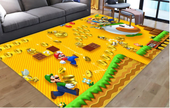 Super Mario 1003 teppich, teppiche - outdoor teppich, teppich wohnzimmer, Küchenteppich, kinderzimmer, modern