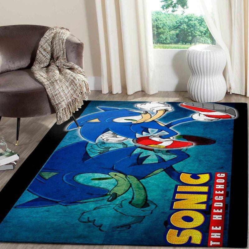 Sonic The Hedgehog 9 Teppich, Teppiche - Outdoor Teppich, Teppich Wohnzimmer, Küchenteppich, Kinderzimmer, Modern