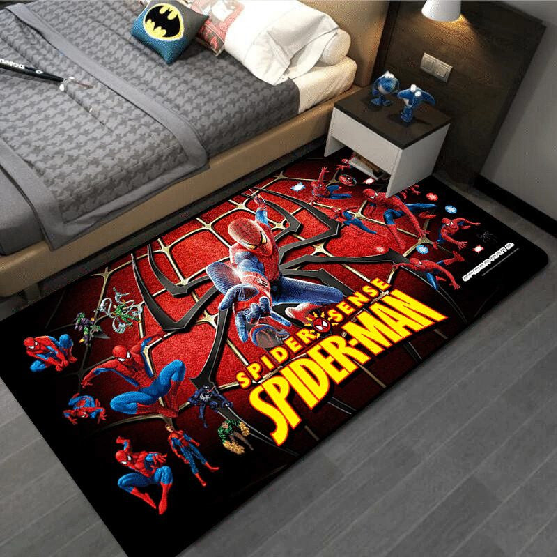 Spider Man Marvel 21 Teppich, Teppiche - Outdoor Teppich, Teppich Wohnzimmer, Küchenteppich, Kinderzimmer, Modern
