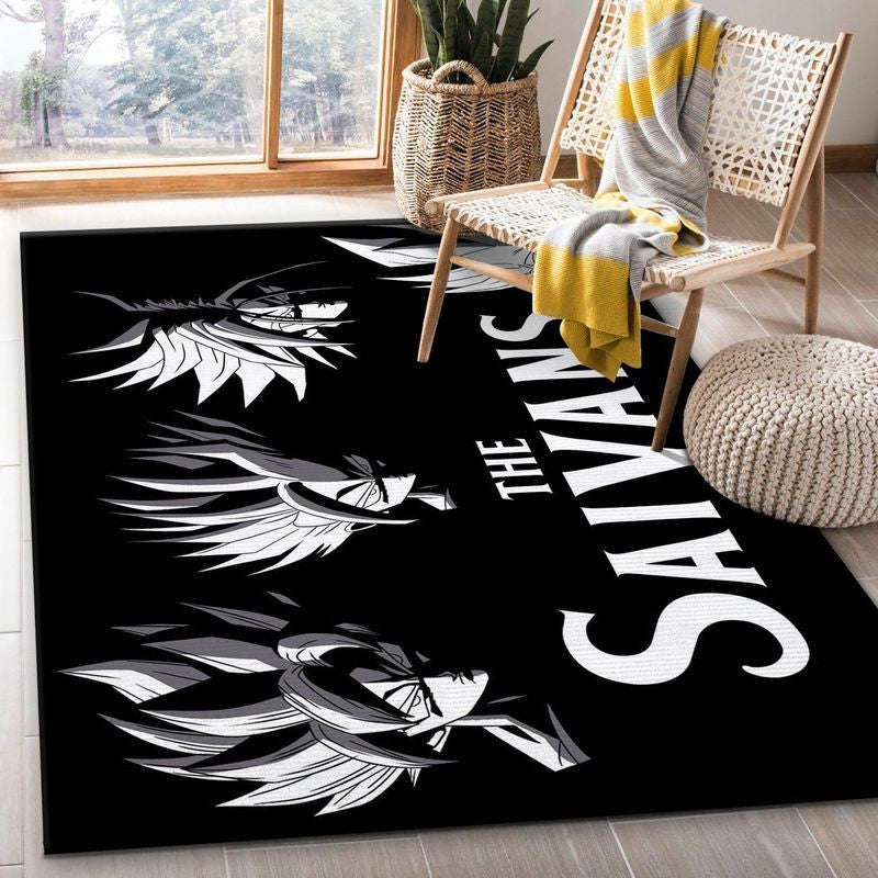 Son Goku Dragon Ball The Saiyans Teppich, Teppiche - Outdoor Teppich, Teppich Wohnzimmer, Küchenteppich, Kinderzimmer, Modern