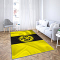 Borussia Dortmund Teppich, Teppiche - Emblem Outdoor Teppich, Teppich Wohnzimmer, Küchenteppich, Kinderzimmer, Modern