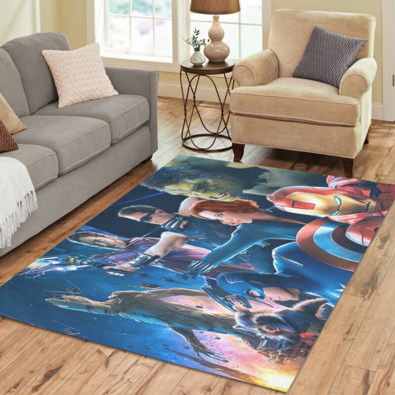 Marvel Superheroes Teppich, Teppiche - Outdoor Teppich, Teppich Wohnzimmer, Küchenteppich, Kinderzimmer, Modern