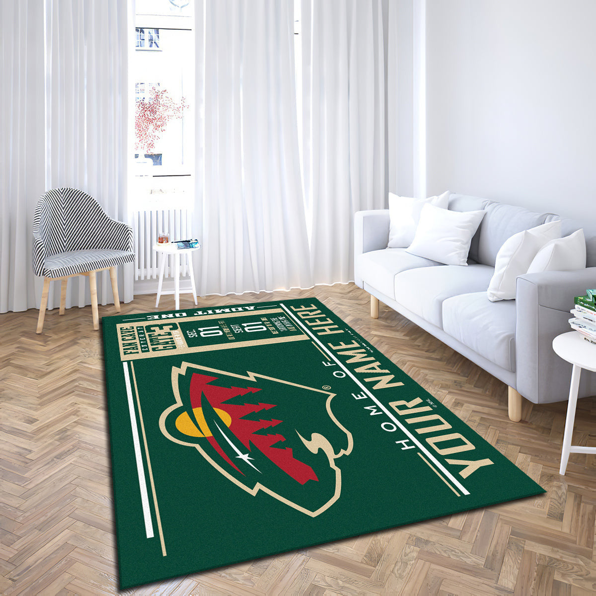 Minnesota Wild teppich, teppiche - outdoor teppich, teppich wohnzimmer , Küchenteppich, kinderzimmer, modern