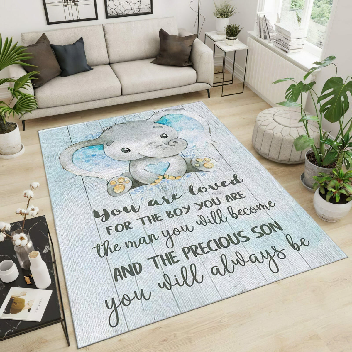 Elephants teppich, teppiche - Elefanten outdoor teppich, teppich wohnzimmer , Küchenteppich, kinderzimmer, modern