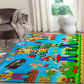 Super Mario Area Nintendo Video Game teppich, teppiche - Videospiel 6 outdoor teppich, teppich wohnzimmer, Küchenteppich, kinderzimmer, modern