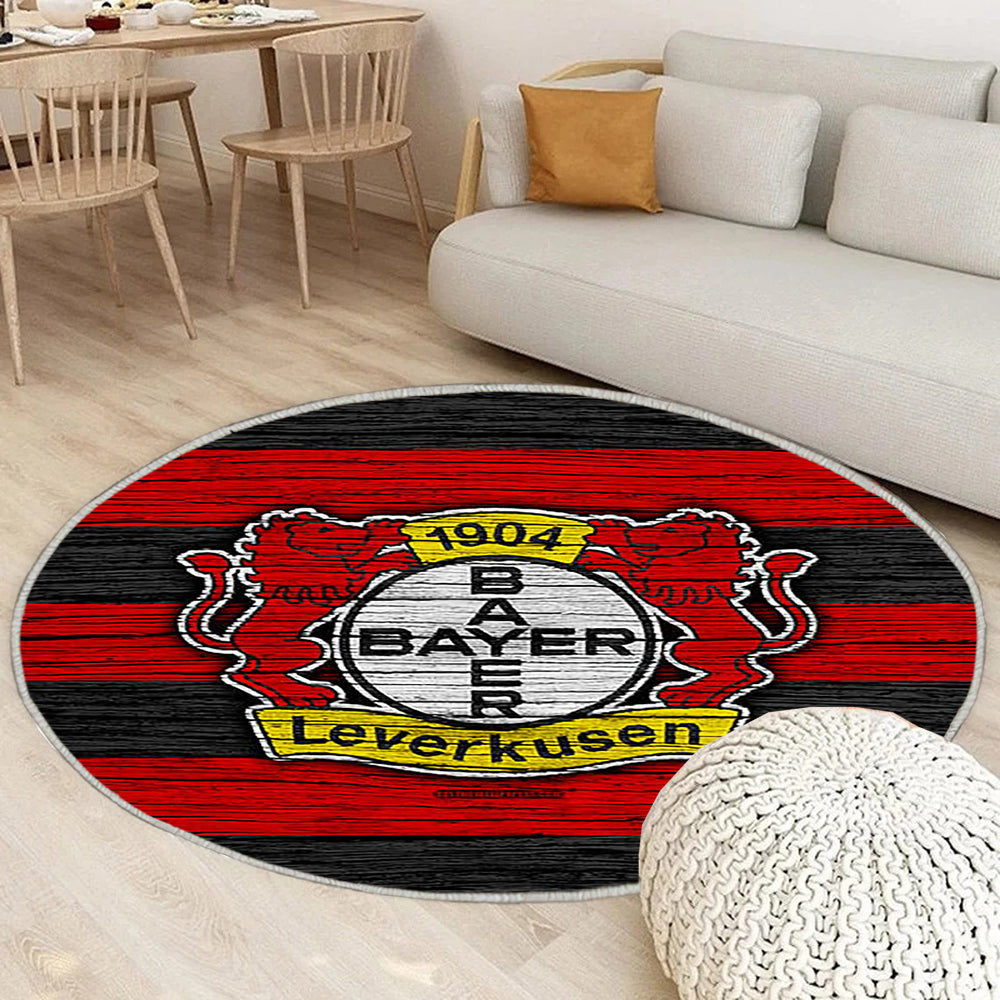 Bundesliga Bayer Leverkusen Teppich Rund, Teppiche - Deutschland Outdoor Teppich Rund, Teppich Wohnzimmer, Carpet, Rug