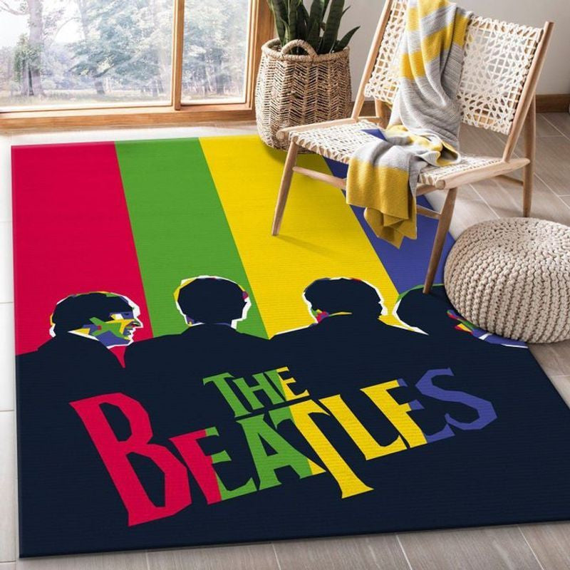 The Beatles Color Teppich, Teppiche - Outdoor Teppich, Teppich Wohnzimmer, Küchenteppich, Kinderzimmer, Modern