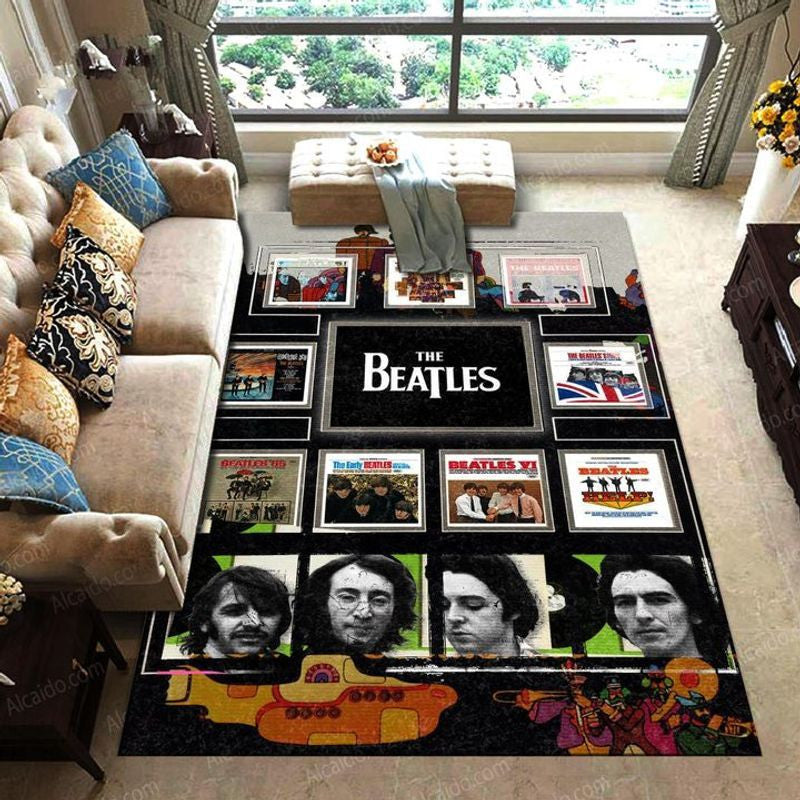 The Beatles Album Covers Teppich, Teppiche - Outdoor Teppich, Teppich Wohnzimmer, Küchenteppich, Kinderzimmer, Modern