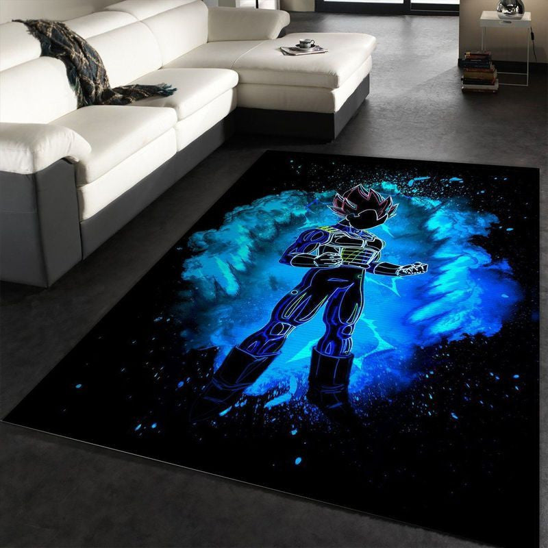Vegeta Dragonball 2 Teppich, Teppiche - Outdoor Teppich, Teppich Wohnzimmer, Küchenteppich, Kinderzimmer, Modern