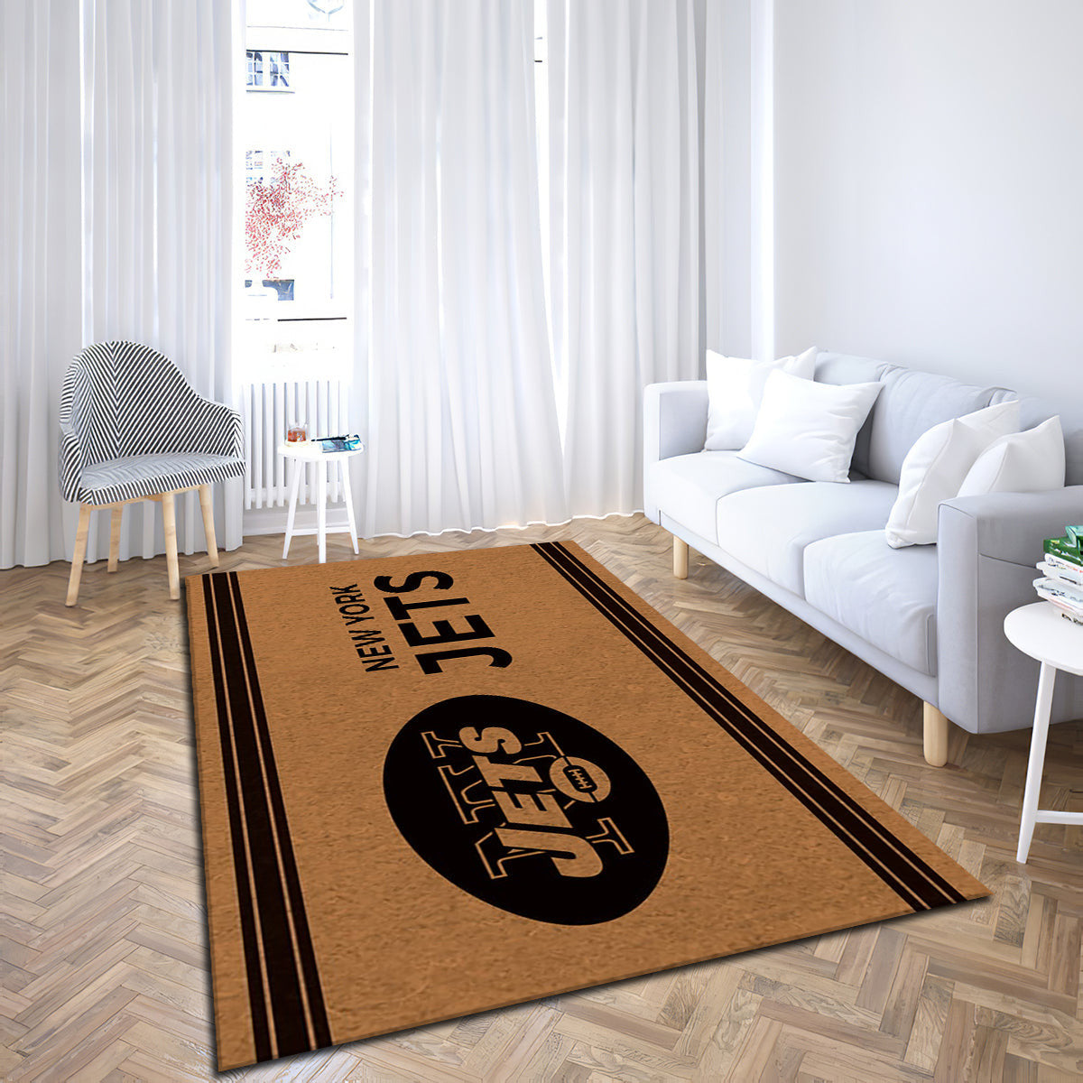New York Jets Logo Turf teppich, teppiche - Rasen outdoor teppich, teppich wohnzimmer , Küchenteppich, kinderzimmer, modern