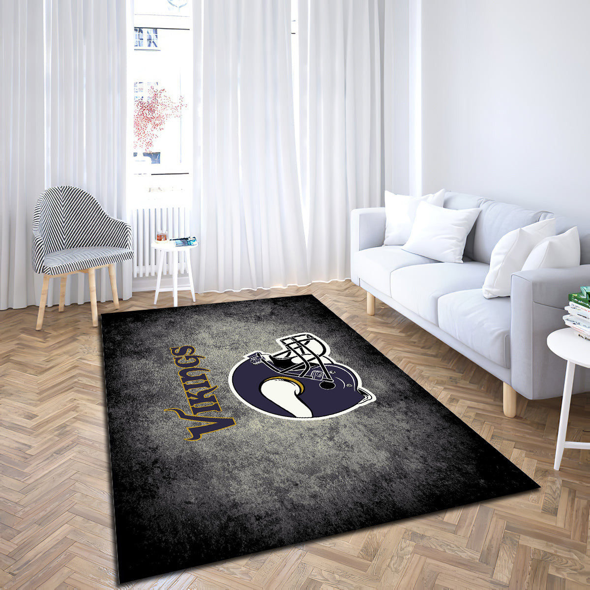 Minnesota Vikings Imperial Distressed teppich, teppiche - verzweifelt outdoor teppich, teppich wohnzimmer , Küchenteppich, kinderzimmer, modern
