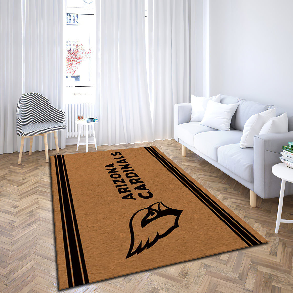 Arizona Cardinals Logo Turf teppich, teppiche - Rasen outdoor teppich, teppich wohnzimmer , Küchenteppich, kinderzimmer, modern