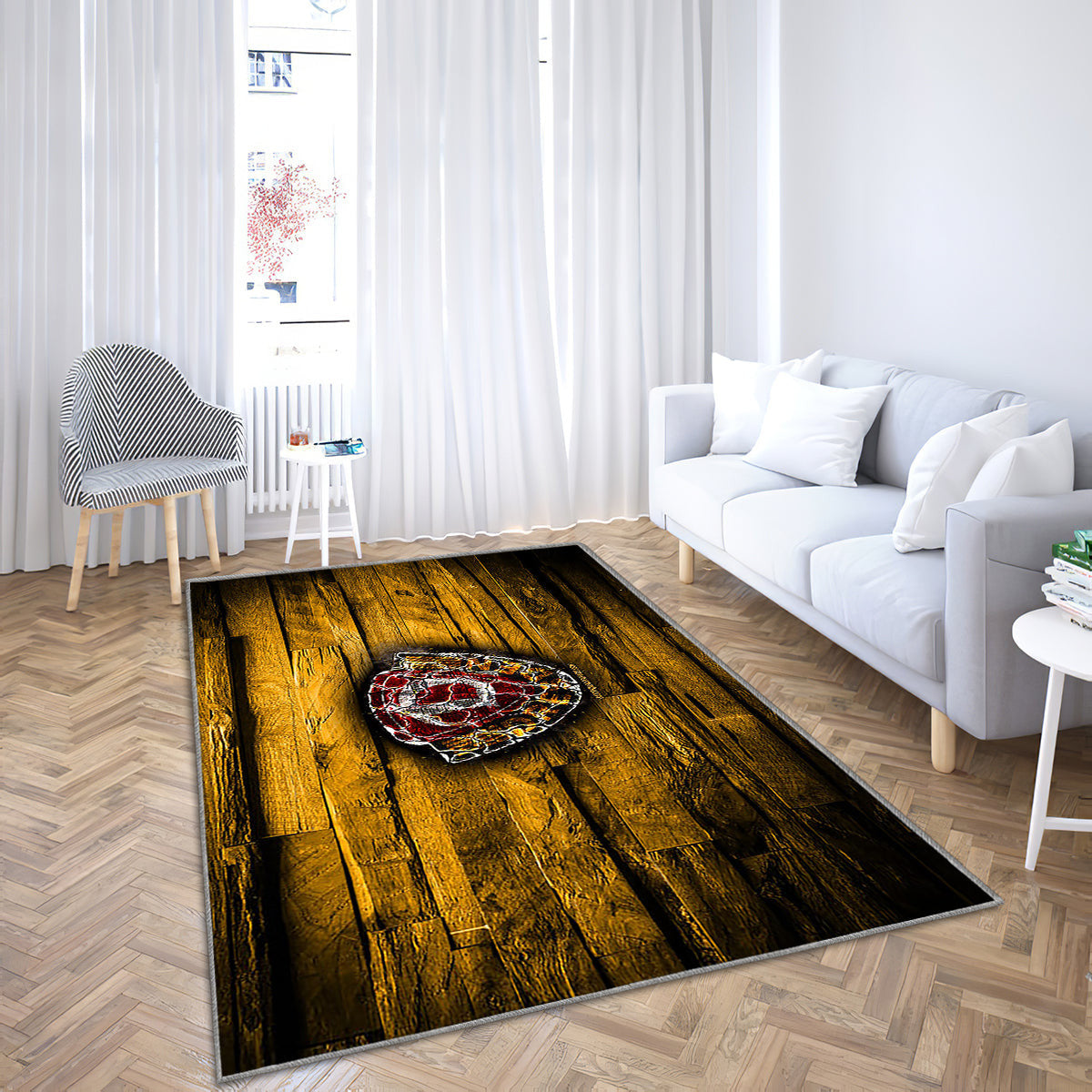 Dynamo Dresden Fc Teppich, Teppiche - Brennendes Logo Outdoor Teppich, Teppich Wohnzimmer, Küchenteppich, Kinderzimmer, Modern