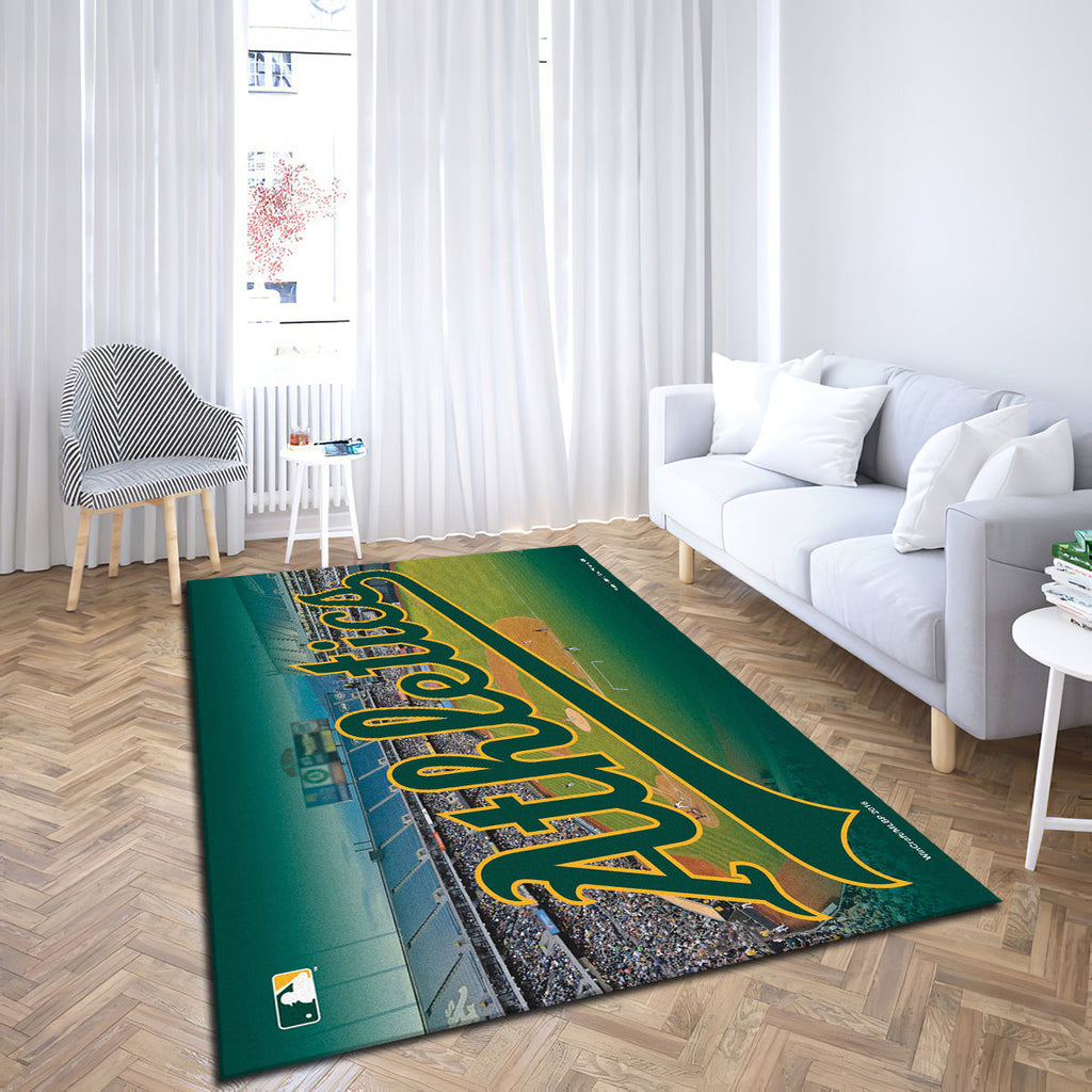 Oakland Athletics Welcome teppich, teppiche-Oakland Leichtathletik willkommen outdoor teppich, teppich wohnzimmer, Küchenteppich, kinderzimmer, modern