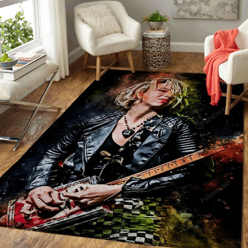 Samantha Fish Music Art Teppich, Teppiche - Outdoor Teppich, Teppich Wohnzimmer, Küchenteppich, Kinderzimmer, Modern