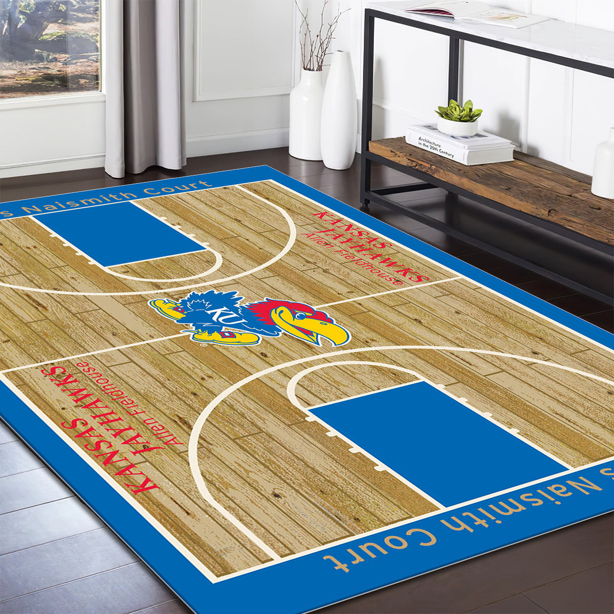Kansas Jayhawks Imperial Courtside teppich, teppiche - outdoor teppich, teppich wohnzimmer , Küchenteppich, kinderzimmer, modern