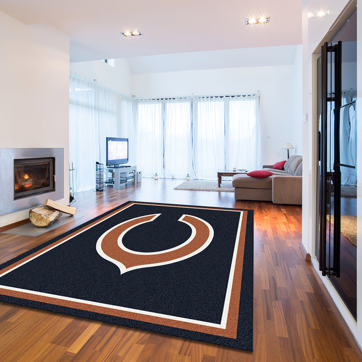 Chicago Bears Imperial Spirit teppich, teppiche - Chicago trägt Sport outdoor teppich, teppich wohnzimmer, Küchenteppich, kinderzimmer, modern