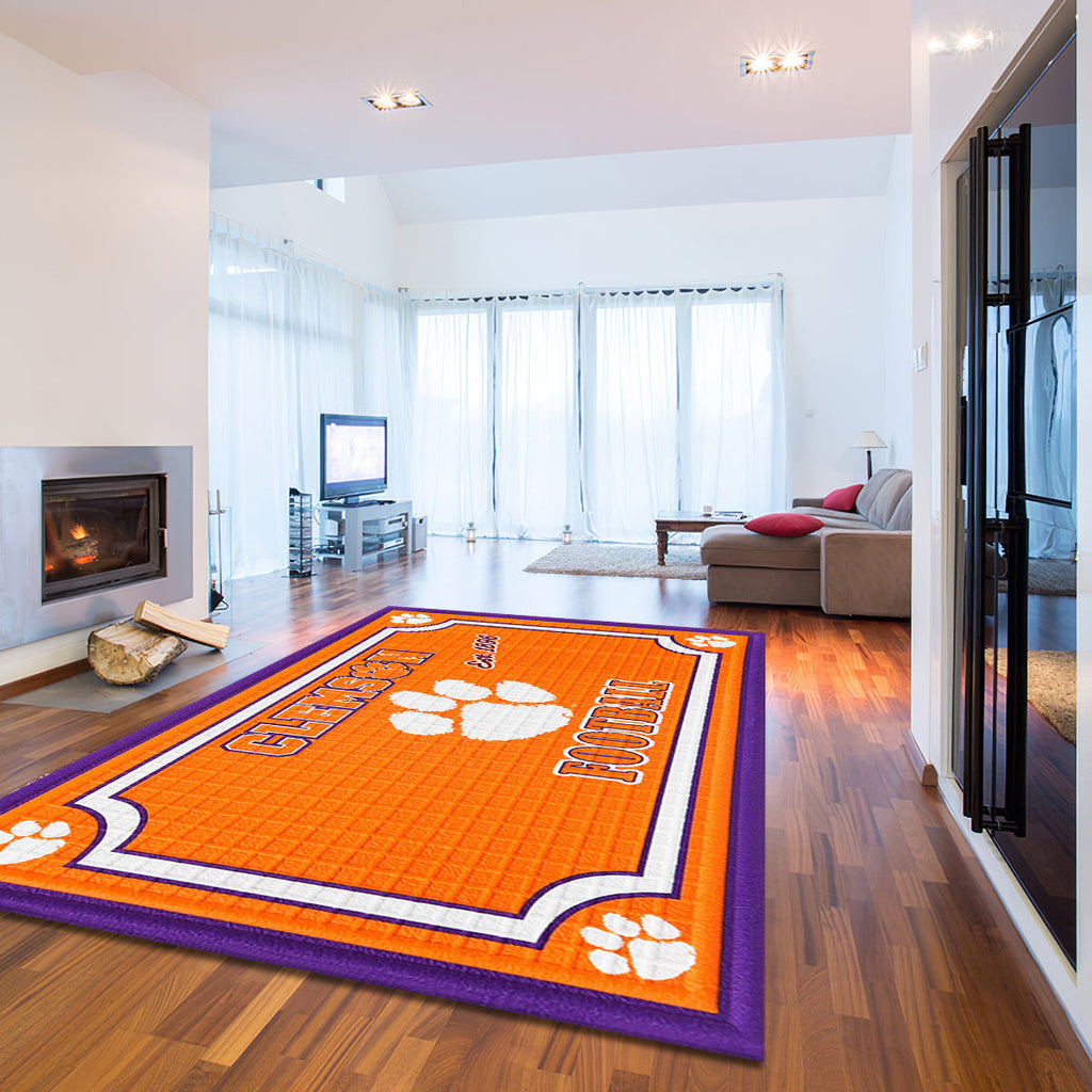 Clemson Tigers Embossed teppich, teppiche - Clemson Tiger geprägt outdoor teppich, teppich wohnzimmer , Küchenteppich, kinderzimmer, modern