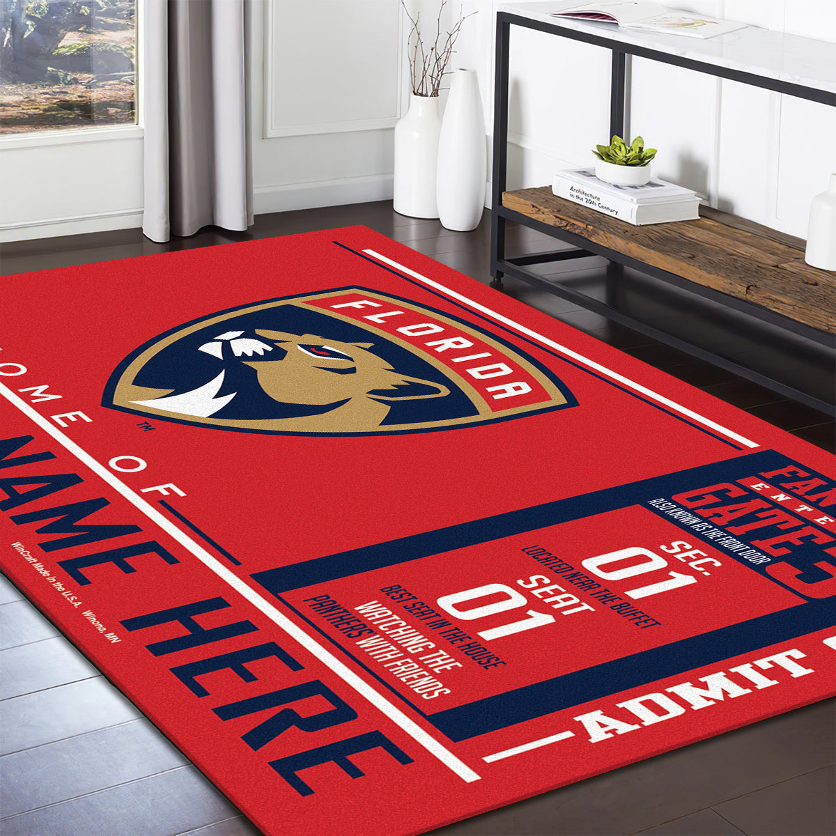 Florida Panthers teppich, teppiche - Panther outdoor teppich, teppich wohnzimmer , Küchenteppich, kinderzimmer, modern