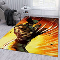 Wolverine Marvel Teppich, Teppiche - Outdoor Teppich, Teppich Wohnzimmer, Küchenteppich, Kinderzimmer, Modern