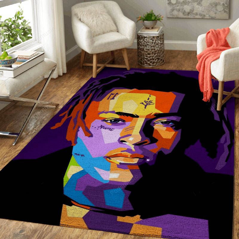 Xxxtentancion Music Art Teppich, Teppiche - Outdoor Teppich, Teppich Wohnzimmer, Küchenteppich, Kinderzimmer, Modern