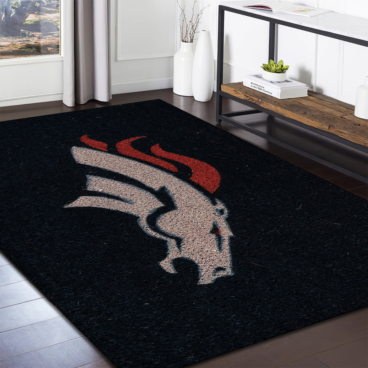 Denver Broncos Team Colors teppich, teppiche - Denver Broncos outdoor teppich, teppich wohnzimmer , Küchenteppich, kinderzimmer, modern