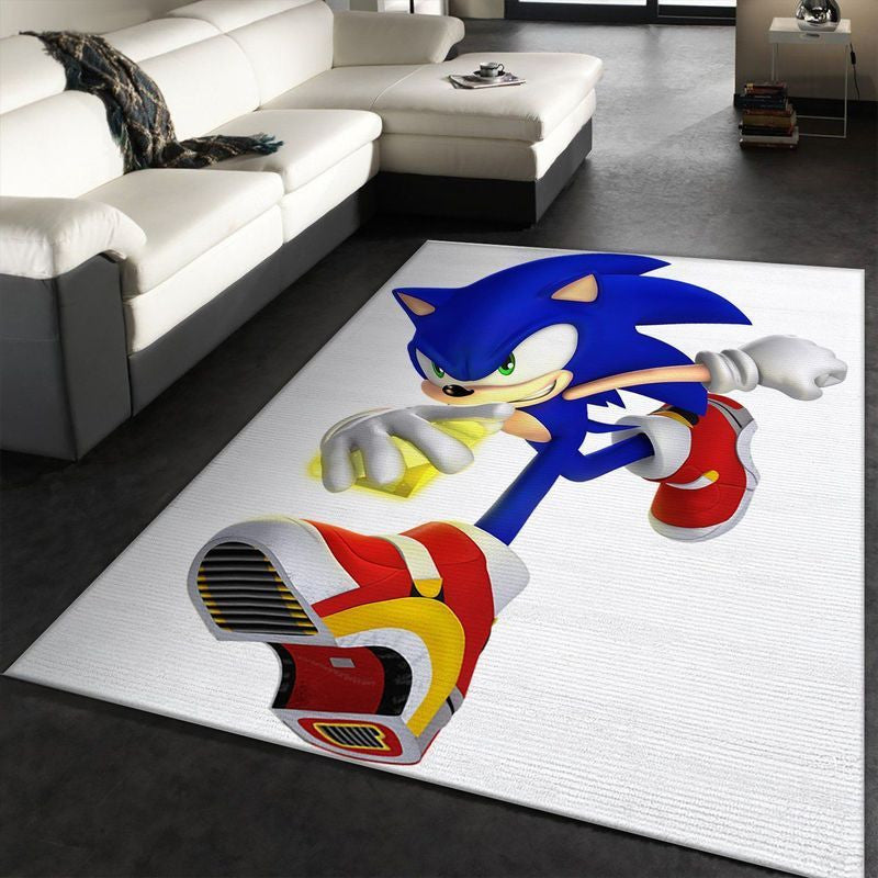 Sonic With Them Soap Shoes Teppich, Teppiche - Outdoor Teppich, Teppich Wohnzimmer, Küchenteppich, Kinderzimmer, Modern