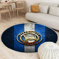 Hertha Bsc Teppich Rund, Teppiche - Golden Outdoor Teppich Rund, Bundesliga Teppich Wohnzimmer, Carpet, Rug