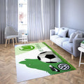 Wolfsburg LieblingsFußballverein 1 Teppich, Teppiche - Outdoor Teppich, Teppich Wohnzimmer, Küchenteppich, Kinderzimmer, Modern
