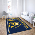 Milwaukee Brewers teppich, teppiche - Brauer outdoor teppich, teppich wohnzimmer , Küchenteppich, kinderzimmer, modern