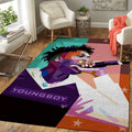 Youngboy Nba Music Art Teppich, Teppiche - Outdoor Teppich, Teppich Wohnzimmer, Küchenteppich, Kinderzimmer, Modern