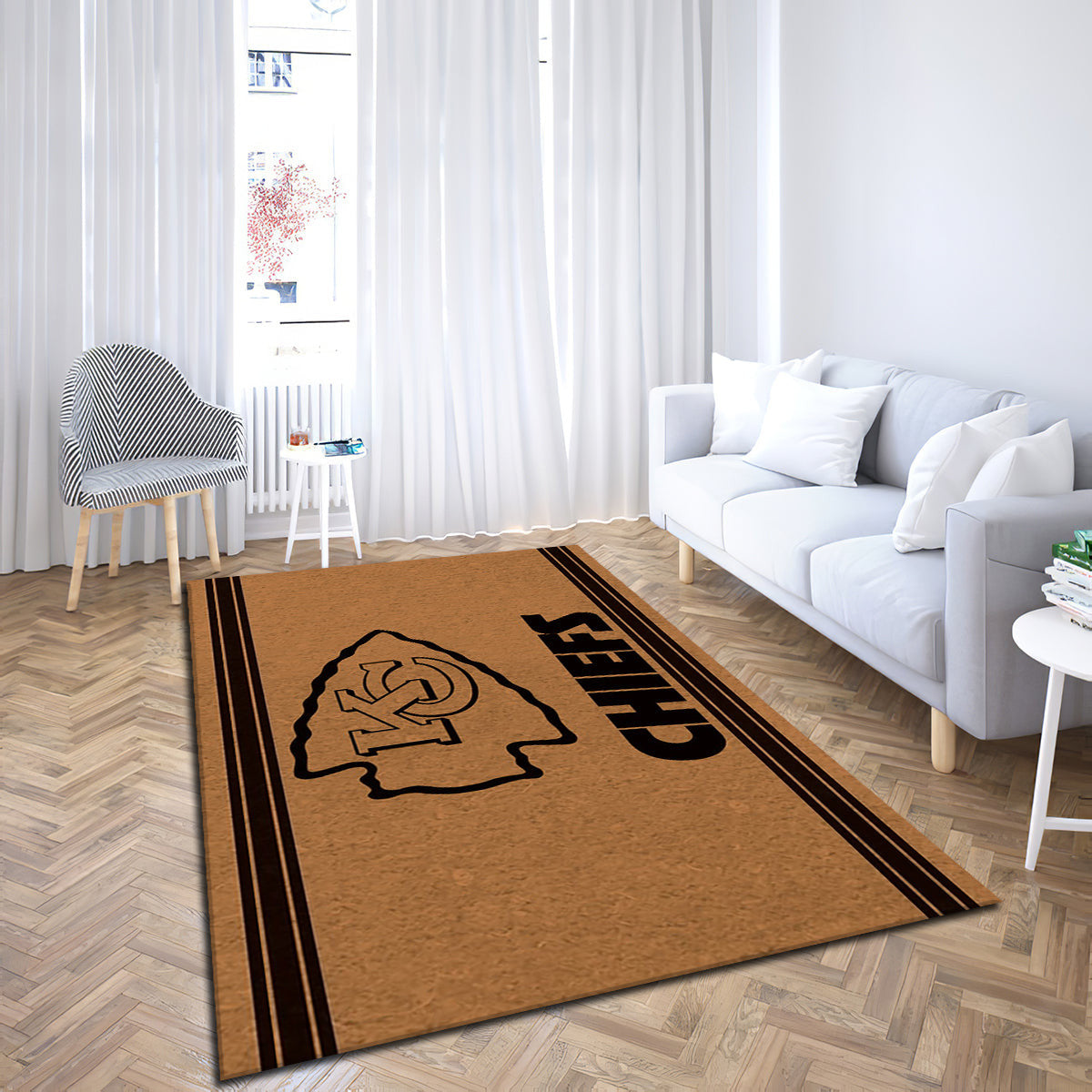Kansas City Chiefs Logo Turf teppich, teppiche - outdoor teppich, teppich wohnzimmer , Küchenteppich, kinderzimmer, modern