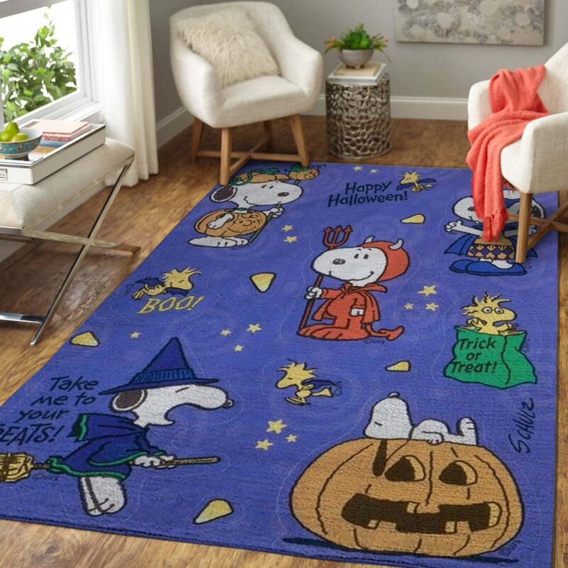 Snoopy Weihnachten Teppich, Teppiche - Outdoor Teppich, Teppich Wohnzimmer, Küchenteppich, Kinderzimmer, Modern